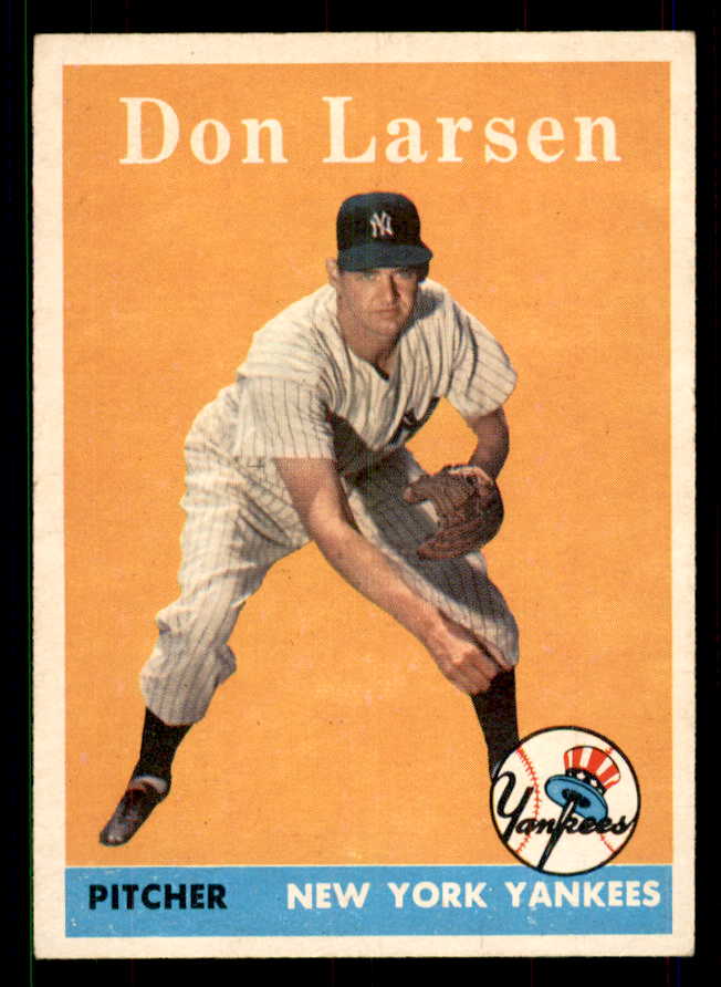 1958 Topps Baseball #161 Don Larsen Yankees VG-EX 551551