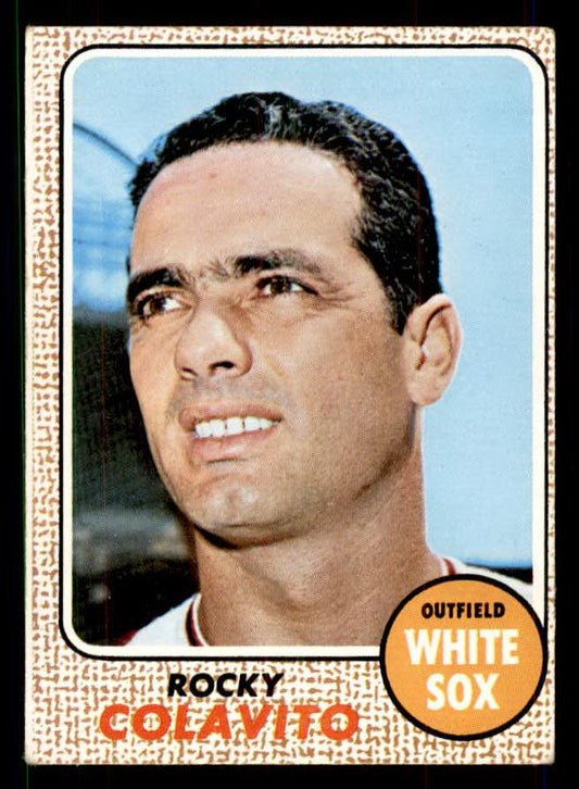 1968 Topps Baseball #099 Rocky Colavito White Sox EX 551555