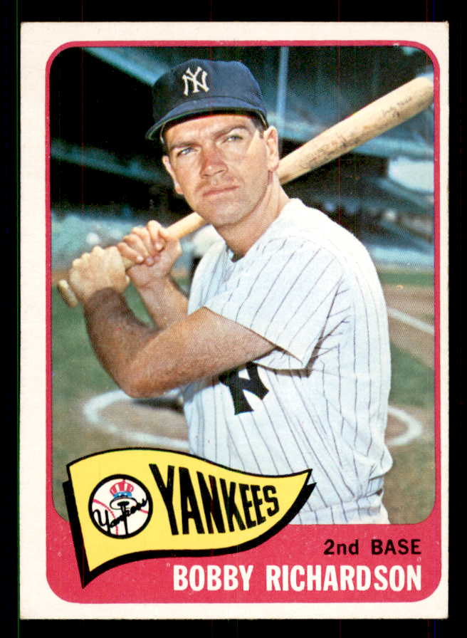 1965 Topps Baseball #115 Bobby Richardson Yankees EX-MT 551558