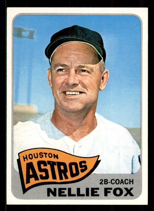 1965 Topps Baseball #485 Nellie Fox Astros EX-MT 551587
