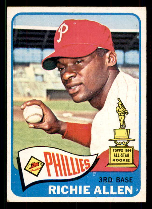 1965 Topps Baseball #460 Richie Allen Phillies EX+/EX-MT 551590