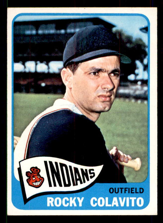 1965 Topps Baseball #380 Rocky Colavito Indians EX-MT 551591