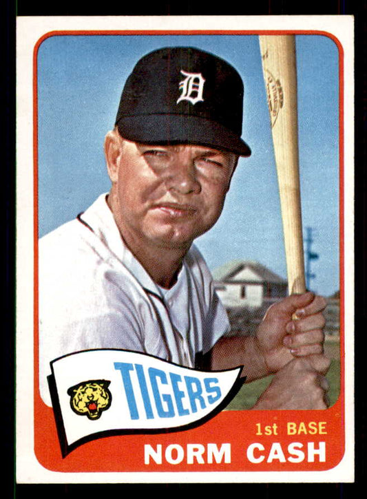 1965 Topps Baseball #153 Norm Cash Tigers EX-MT 551592