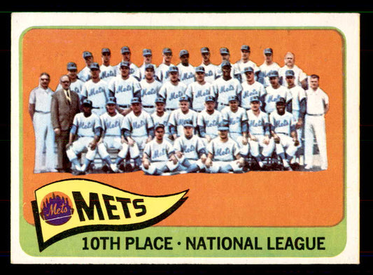 1965 Topps Baseball #551 New York Mets Team EX-MT 551593