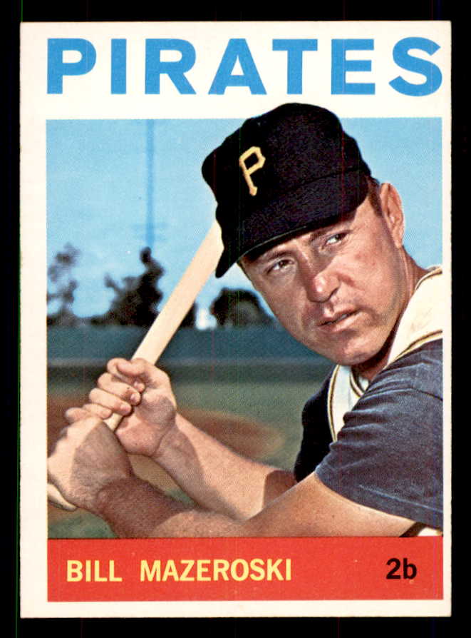 1964 Topps Baseball #570 Bill Mazeroski Pirates EX-MT 551594