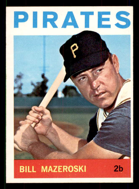 1964 Topps Baseball #570 Bill Mazeroski Pirates EX-MT 551594
