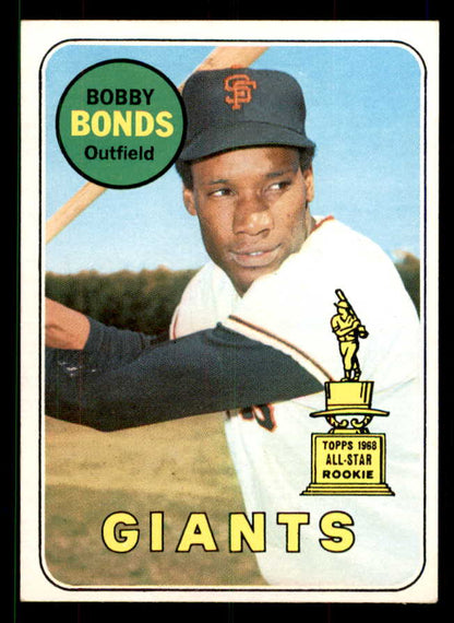 1969 Topps Baseball #630 Bobby Bonds Giants EX-MT 551600