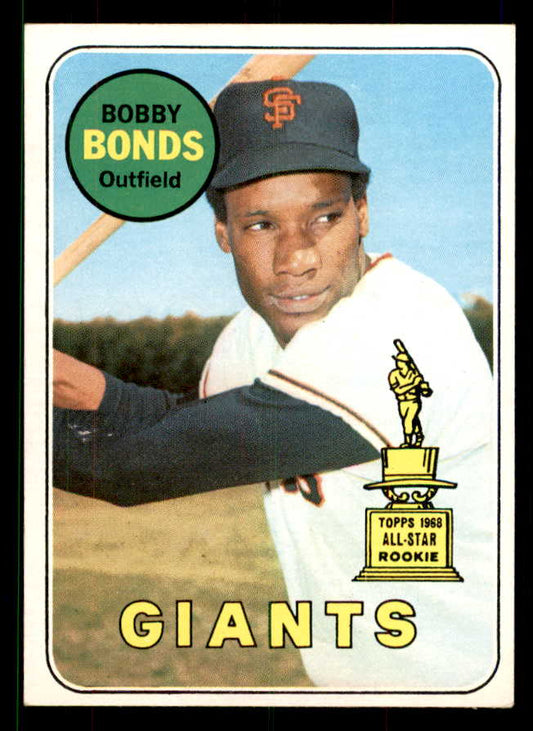 1969 Topps Baseball #630 Bobby Bonds Giants EX-MT 551600