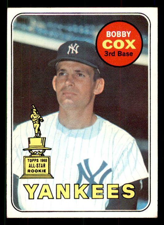 1969 Topps Baseball #237 Bobby Cox Yankees EX-MT 551602