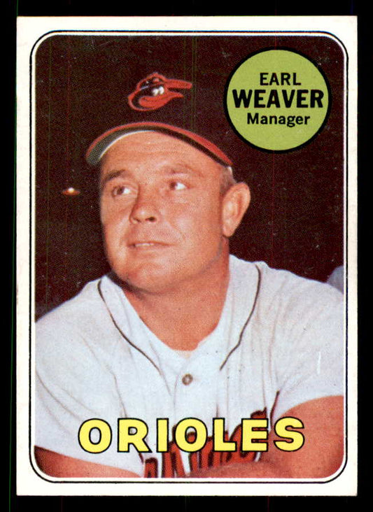 1969 Topps Baseball #516 Earl Weaver Orioles NR-MT 551605