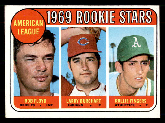 1969 Topps Baseball #597 Rollie Fingers A's EX-MT 551606