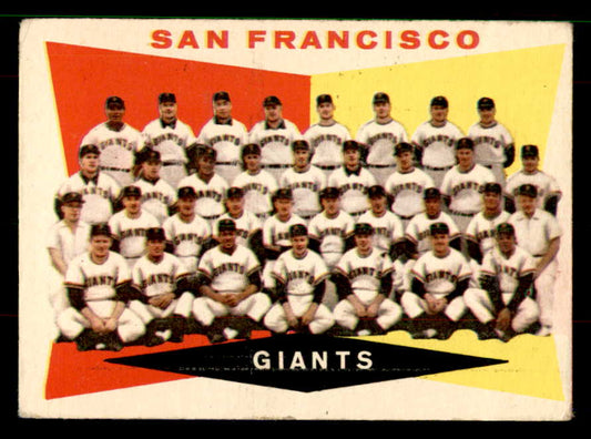 1960 Topps Baseball #151 San Francisco Giants Team VG-EX 551623