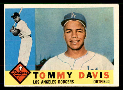 1960 Topps Baseball #509 Tommy Davis Dodgers VG-EX 551638