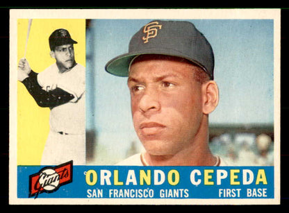 1960 Topps Baseball #450 Orlando Cepeda Giants EX-MT 551641