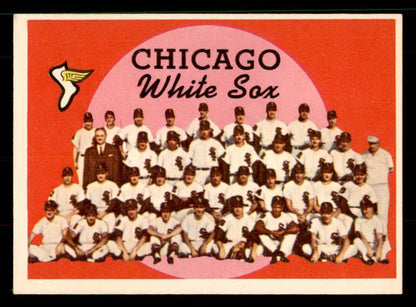 1959 Topps Baseball #094 Chicago White Sox Team EX-MT 551654