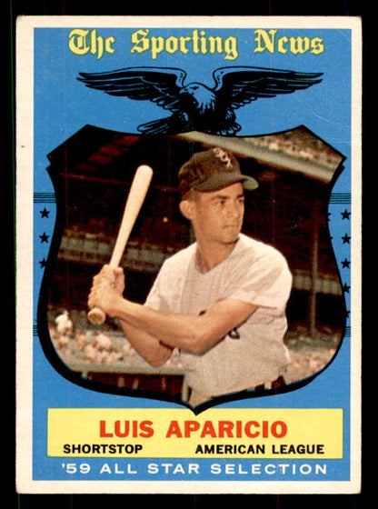 1959 Topps Baseball #560 Luis Aparicio A.S. White Sox VG-EX 551658