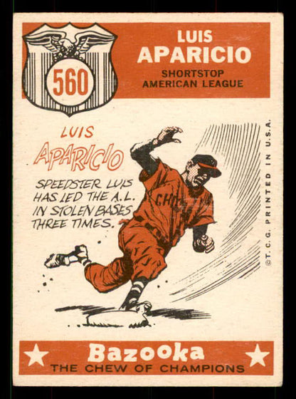 1959 Topps Baseball #560 Luis Aparicio A.S. White Sox VG-EX 551658