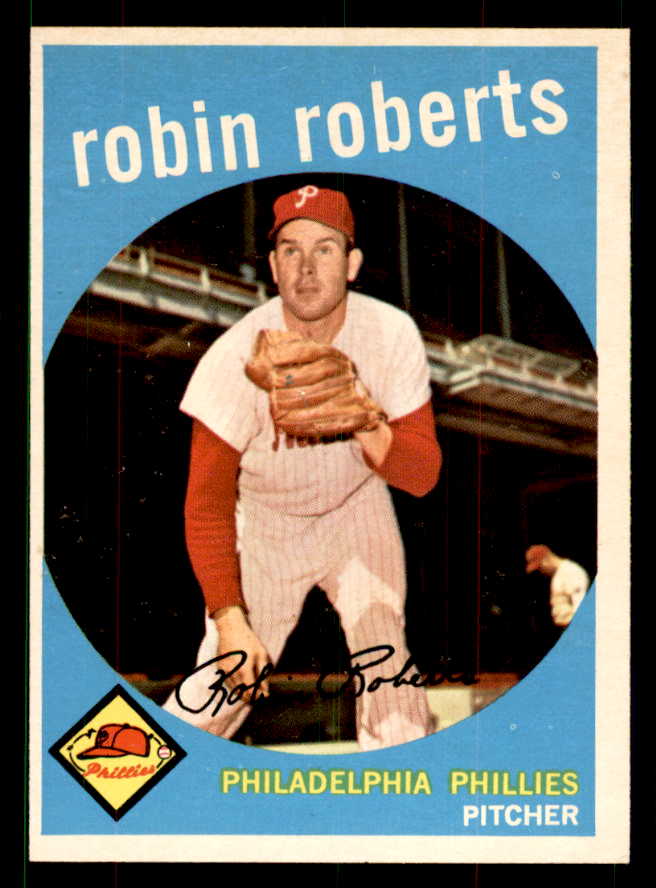 1959 Topps Baseball #352 Robin Roberts Phillies EX-MT 551692