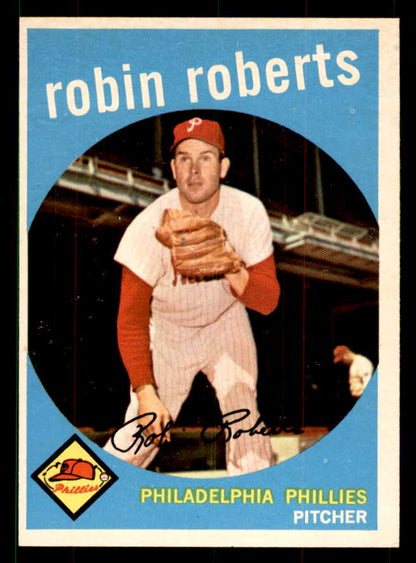 1959 Topps Baseball #352 Robin Roberts Phillies EX-MT 551692