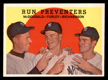 1959 Topps Baseball #237 Bobby Richardson Gil McDougald EX-MT 551694