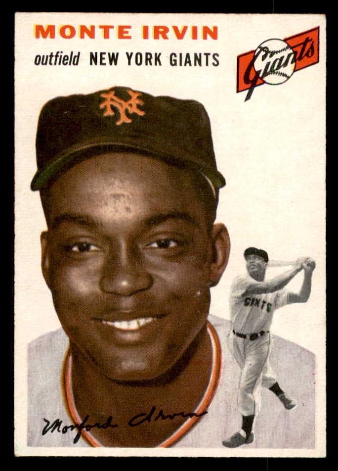 1954 Topps Baseball #003 Monte Irvin Giants EX-MT 551769