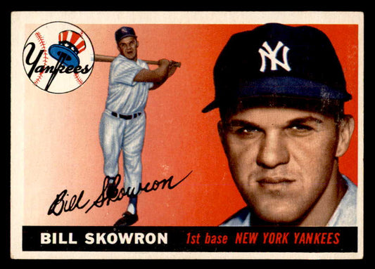 1955 Topps Baseball #022 Bill Skowron Yankees EX-MT 551795
