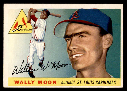 1955 Topps Baseball #067 Wally Moon Cardinals VG-EX 551799