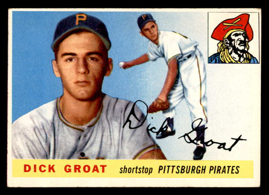 1955 Topps Baseball #026 Dick Groat Pirates EX 551808