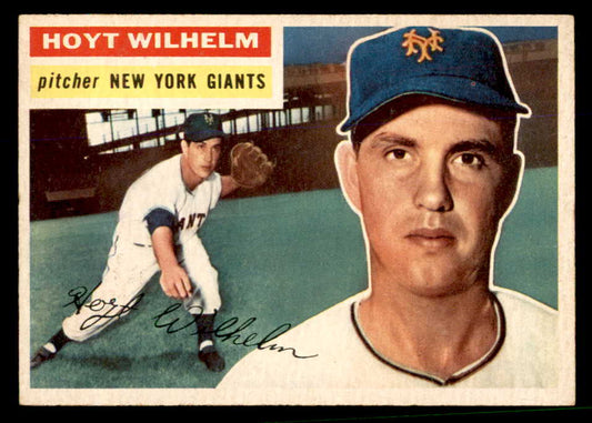 1956 Topps Baseball #307 Hoyt Wilhelm Giants EX-MT 551820