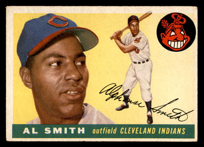 1955 Topps Baseball #197 Al Smith Indians EX 551859