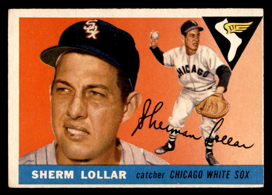 1955 Topps Baseball #201 Sherm Lollar White Sox VG-EX 551862