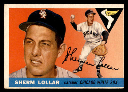1955 Topps Baseball #201 Sherm Lollar White Sox VG-EX 551862