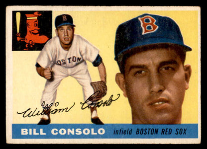 1955 Topps Baseball #207 Billy Consolo Red Sox VG-EX 551867