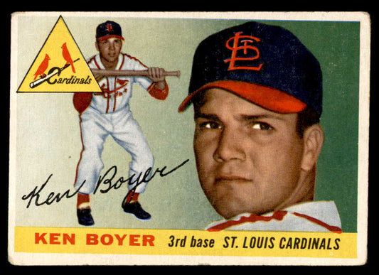 1955 Topps Baseball #125 Ken Boyer Cardinals VG 551876