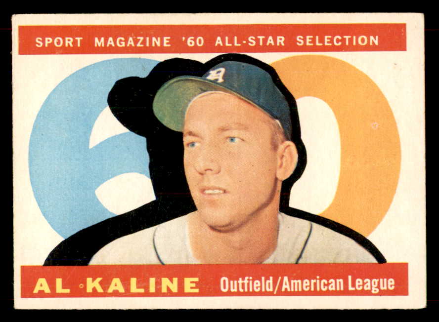 1960 Topps Baseball #561 Al Kaline A.S. Tigers EX 551896