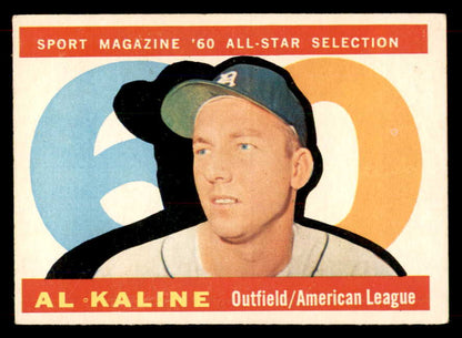 1960 Topps Baseball #561 Al Kaline A.S. Tigers EX 551896