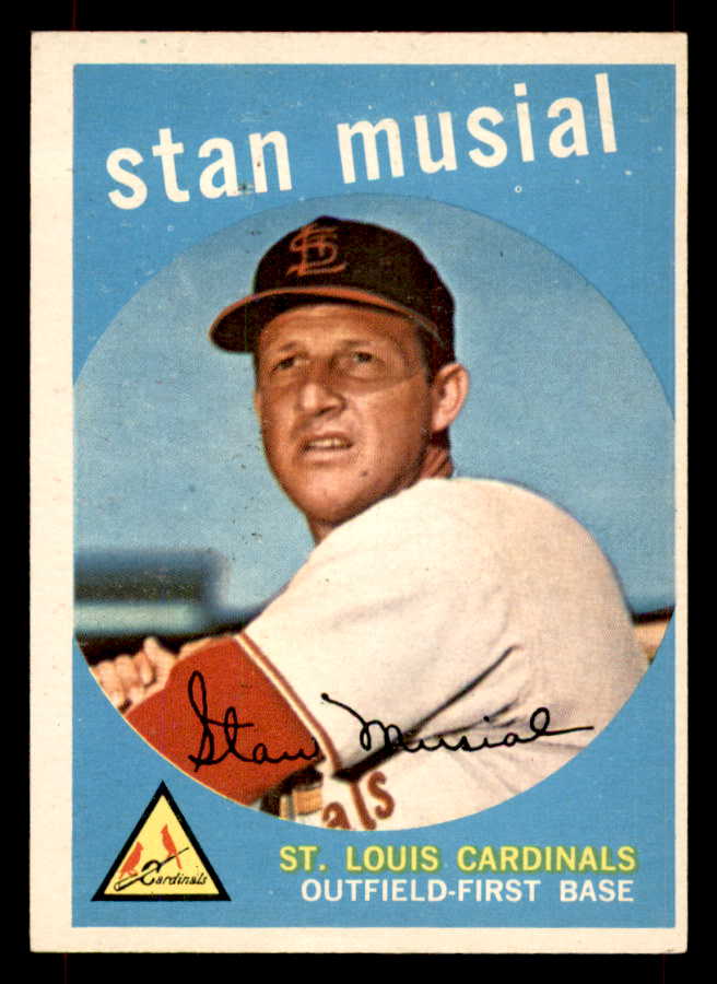 1959 Topps Baseball #150 Stan Musial Cardinals EX+/EX-MT 551902