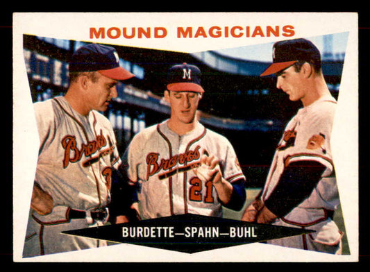 1960 Topps Baseball #230 Warren Spahn Lou Burdette NR-MT 551929