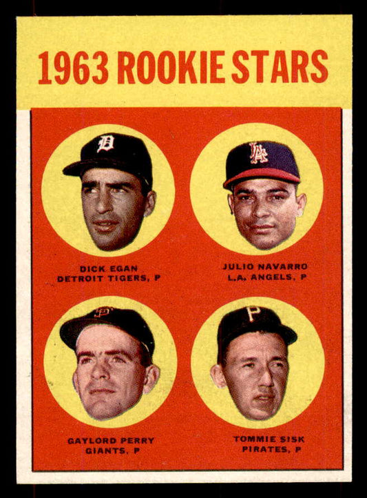 1963 Topps Baseball #169 Gaylord Perry Giants NR-MT 551938