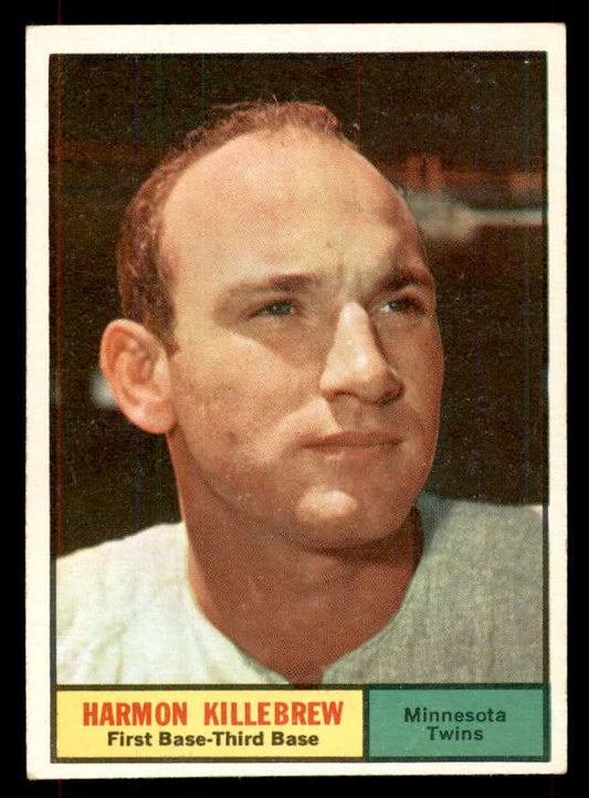 1961 Topps Baseball #080 Harmon Killebrew Twins EX-MT 551945