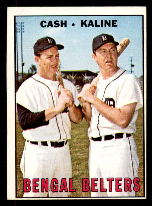 1967 Topps Baseball #216 Al Kaline Norm Cash EX 551948