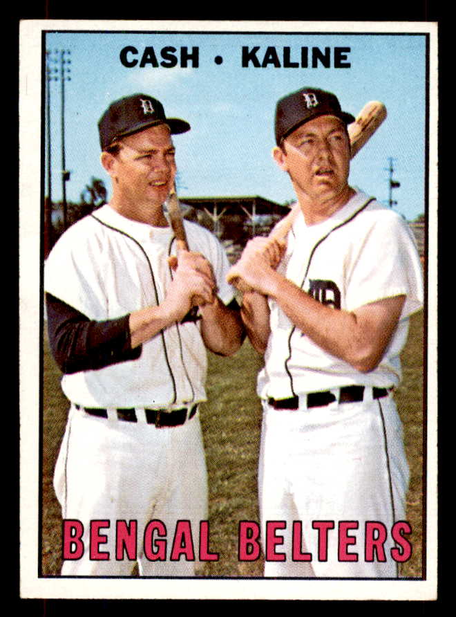 1967 Topps Baseball #216 Al Kaline Norm Cash NR-MT 551949