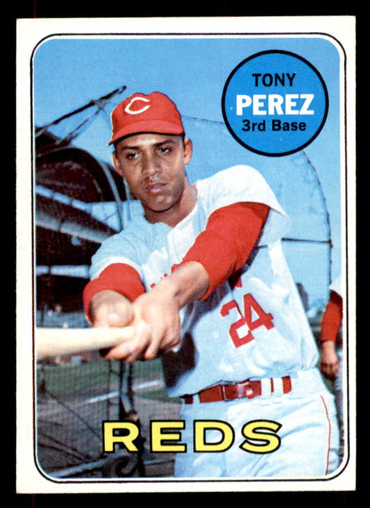 1969 Topps Baseball #295 Tony Perez Reds NR-MT 551987