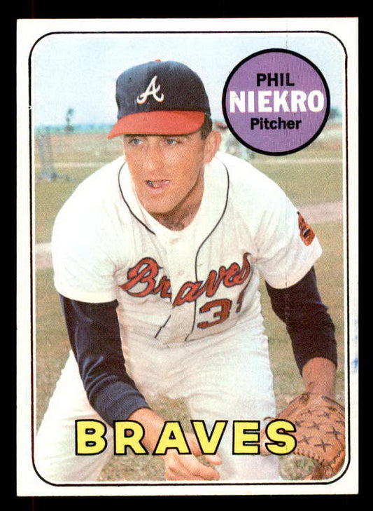 1969 Topps Baseball #355 Phil Niekro Braves NR-MT 551989