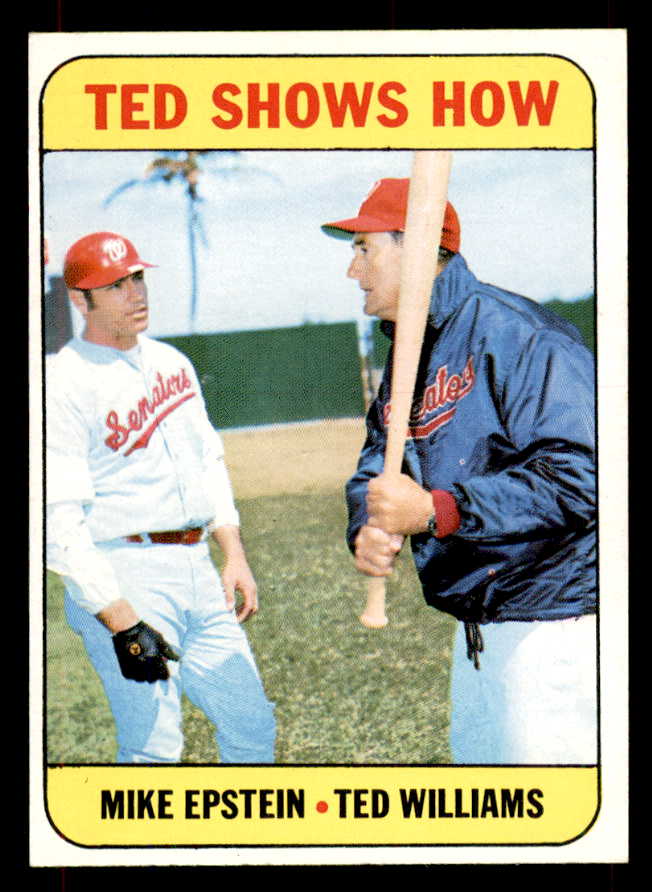 1969 Topps Baseball #539 Ted Williams Mike Epstein NR-MT 551996