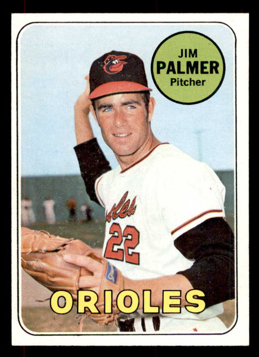 1969 Topps Baseball #573 Jim Palmer Orioles NR-MT 551998