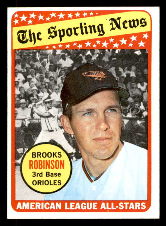 1969 Topps Baseball #421 Brooks Robinson A.S. Orioles NR-MT 552000