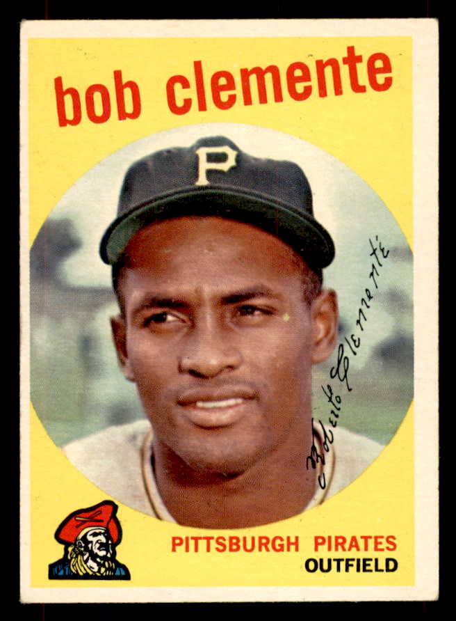1959 Topps Baseball #478 Roberto Clemente Pirates VG-EX 552026