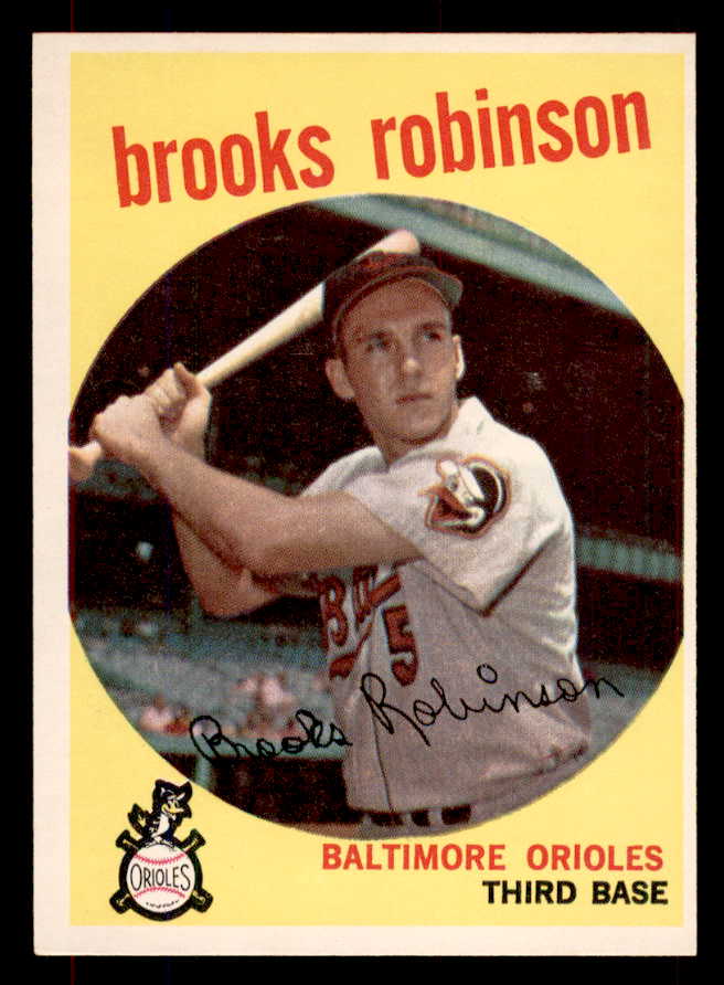 1959 Topps Baseball #439 Brooks Robinson Orioles NR-MT 552028