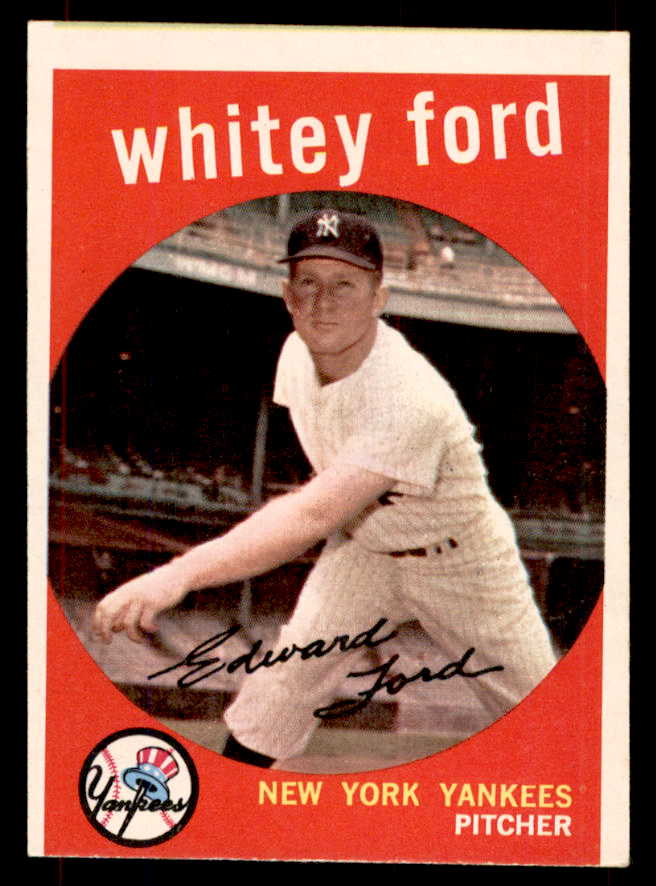 1959 Topps Baseball #430 Whitey Ford Yankees VG-EX 552031